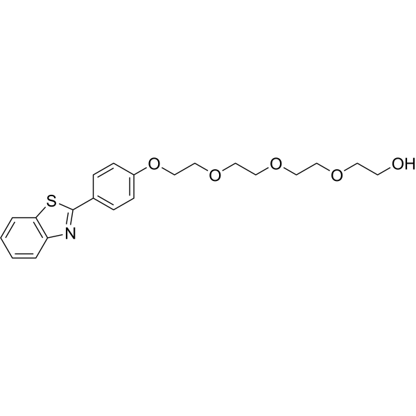 Phenylbenzothiazole-PEG4-OH 2274723-90-7